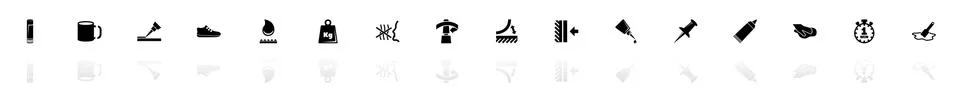 Glue - Flat Vector Icons Stock Illustration