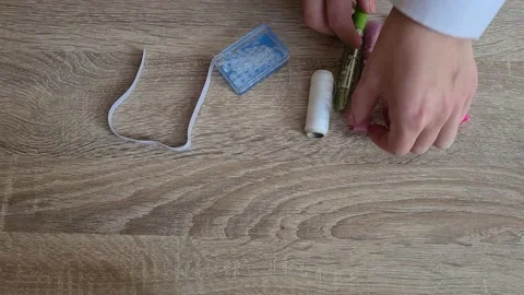 Glue Glitter Stock Footage 153860224