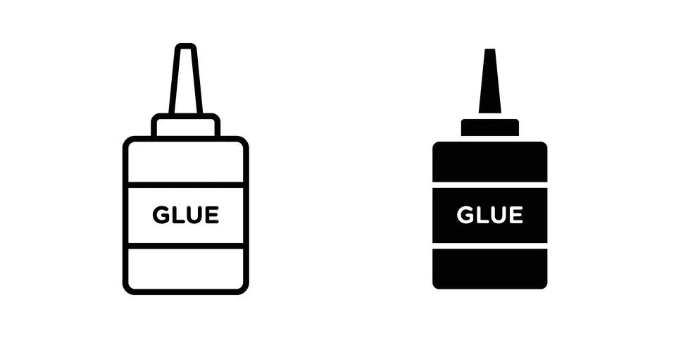 Glue icon graphic element. web icon set Stock Illustration