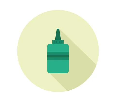 Glue icon illustrated in vector on white background Stock Illustration