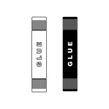 Glue icon. Stock Illustration