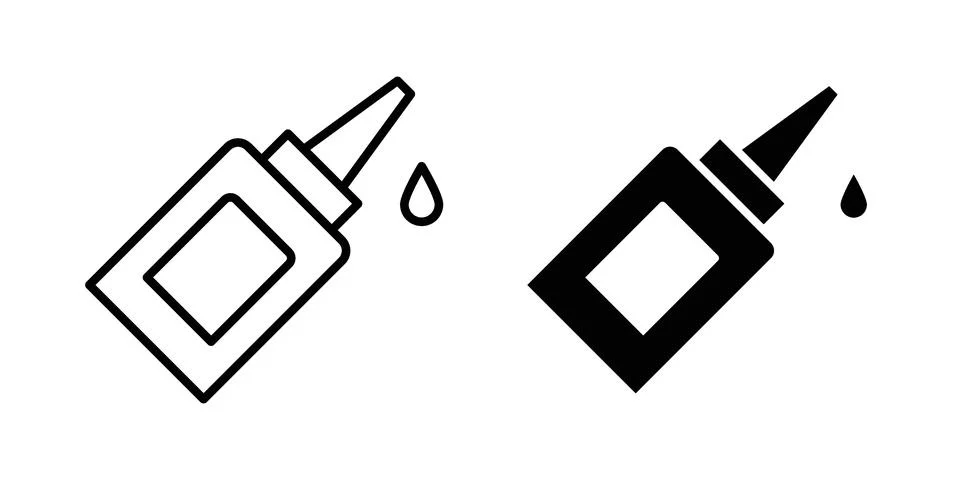 Glue icon vector design. EPS10 Stock Illustration