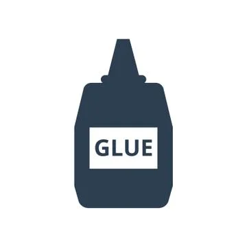 Glue icon on white background. Stock Illustration