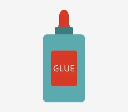 Glue icon on white background Stock Illustration