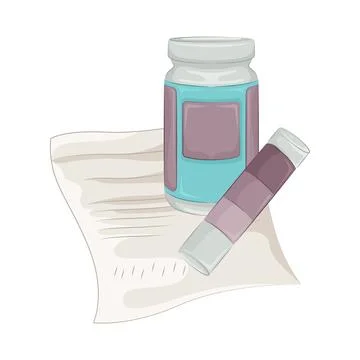 Glue Illustration Stock Illustration