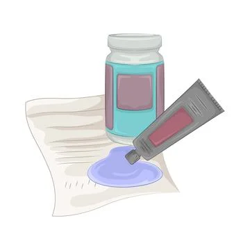 Glue Illustration Stock Illustration