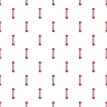 Glue stick pattern creating a seamless background design Stock Illustration
