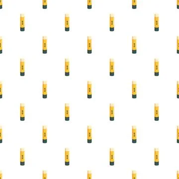 Glue stick pattern repeating seamless education background 스톡 일러스트