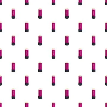 Glue stick repetitive pattern for school supplies background Stock Illustration