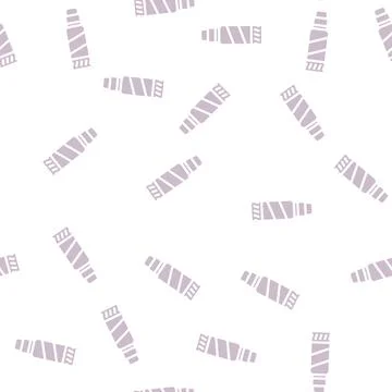 Glue stick stationery glyph vector seamless pattern Stock Illustration