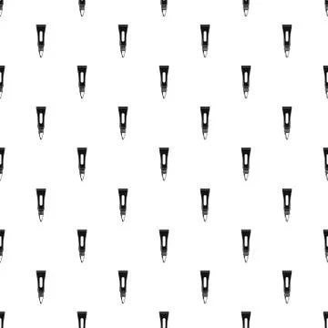 Glue tube pattern seamless vector Stockillustratie