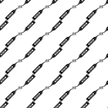 Glue tube pattern seamless vector イラスト素材