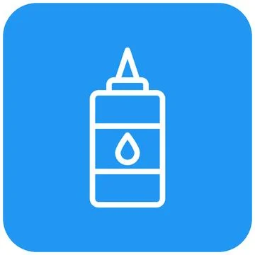 Glue Vector Icon Design Illustration Stock Illustration