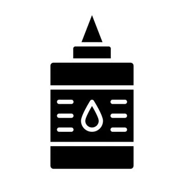 Glue Vector Icon Design Illustration Stock Illustration
