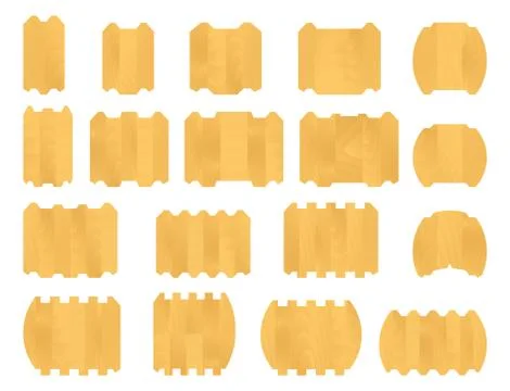 Glued laminated timber Stock-Illustration