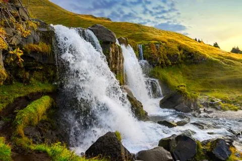 Gluggafoss Stock Photos