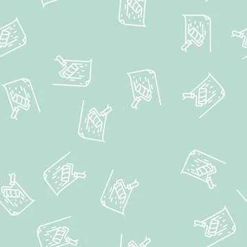 Gluing wallpaper line seamless pattern Stock Illustration