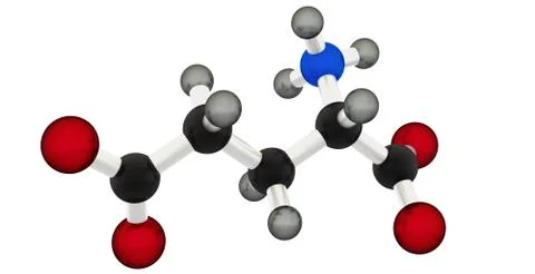 Glutamic acid Stock Illustration