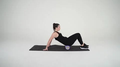 Glute Roll Stock Footage 314192475