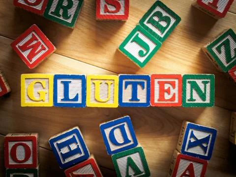 Gluten concept Stock Photos
