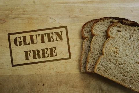 Gluten free bread Stock Photos
