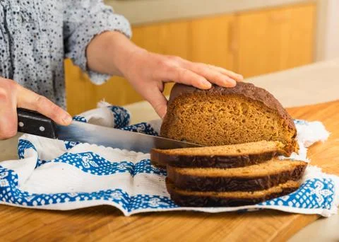 Gluten free bread Stock Photos