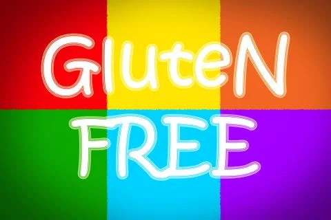 Gluten free concept Stock Illustration