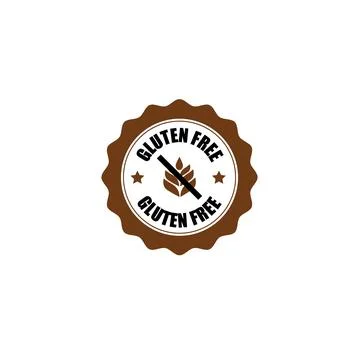 Gluten free stamp Stock Illustration