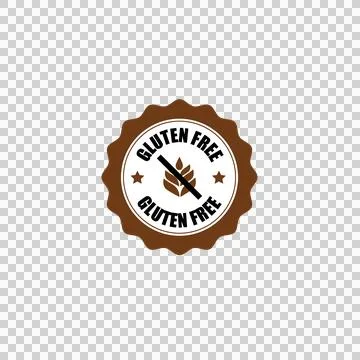 Gluten free stamp 库存插图