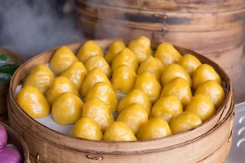 Glutinous rice sweets Stock Photos
