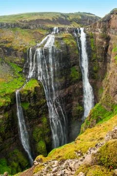 Glymur Foto stock