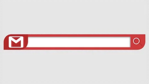 Gmail Social Media Lower Third 스톡 동영상 223648745