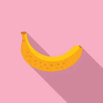 Gmo banana icon flat vector. Agriculture food 스톡 일러스트