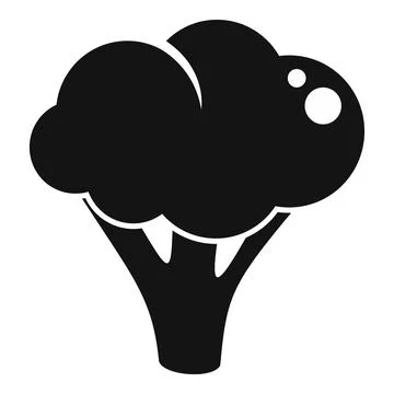 Gmo broccoli icon simple vector. Dna food 스톡 일러스트