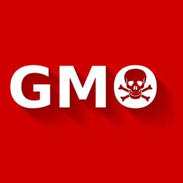 GMO danger Stock Illustration