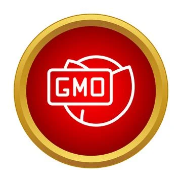 Gmo label on cabbage vegetable icon design Stock Illustration