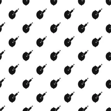 GMO lemon with syringe pattern vector 스톡 일러스트