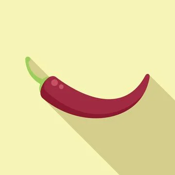 Gmo pepper icon flat vector. Dna food 스톡 일러스트