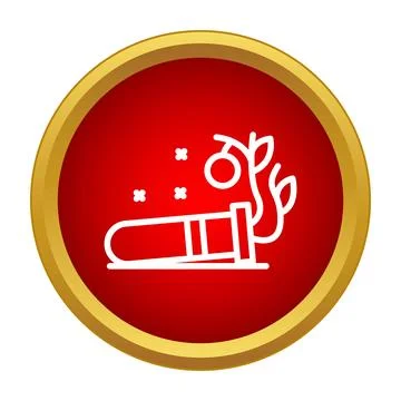 Gmo plant growing in laboratory test tube icon Illustrazione stock