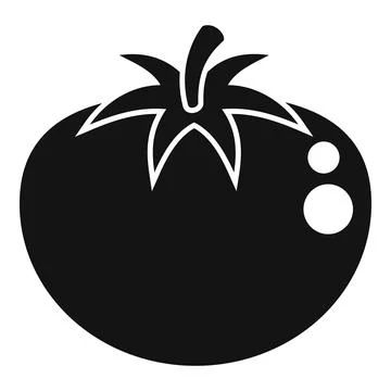 Gmo tomato icon simple vector. Dna food 스톡 일러스트