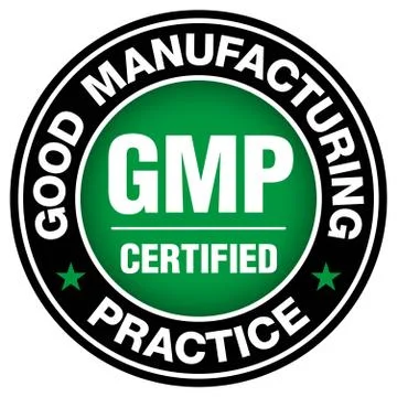 GMP Good Manufacturing Practice Stock Illustration
