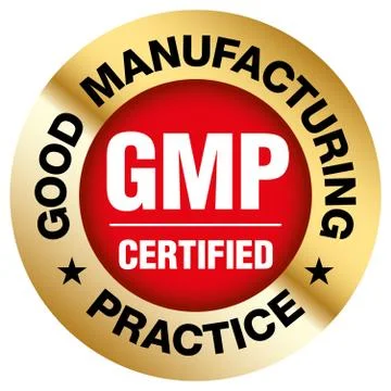 GMP Good Manufacturing Practice Stock Illustration