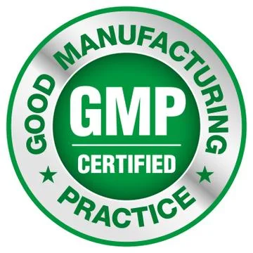 GMP Good Manufacturing Practice Stock Illustration