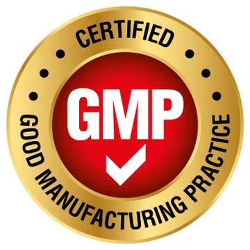 GMP Good Manufacturing Practice Illustrazione stock