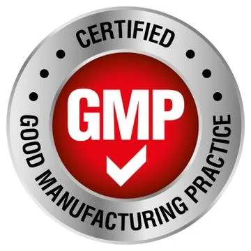 GMP Good Manufacturing Practice Stock Illustration