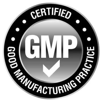 GMP Good Manufacturing Practice Illustrazione stock