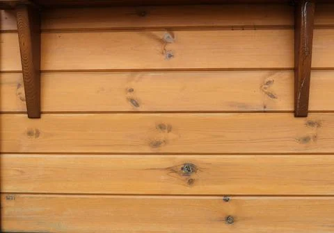 Gnarled plank background in rustic style Stock Photos