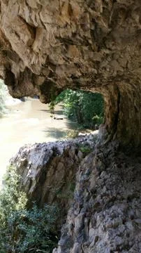 Gnawed rock Stock Photos