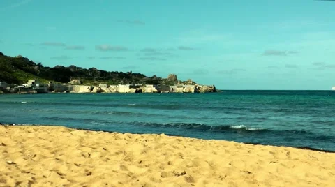 Gnejna Bay, Malta, Stock Footage 59755144