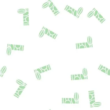 Gnocchetti sardi pasta glyph vector seamless pattern Stock Illustration